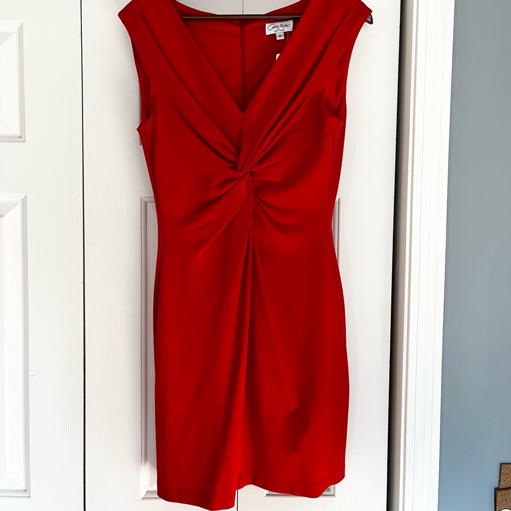 Amy Matto New York size 10 red dress